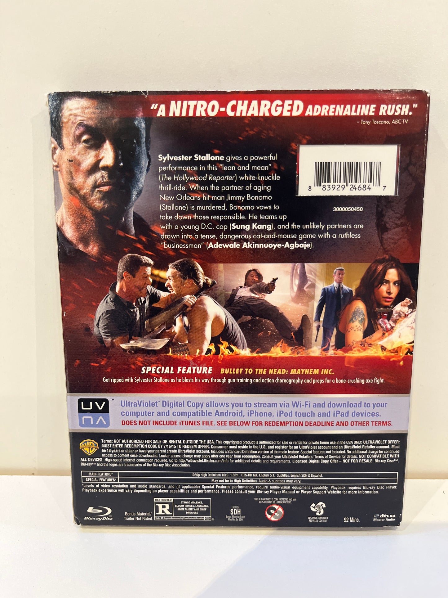 Bullet to the Head - Blu-Ray