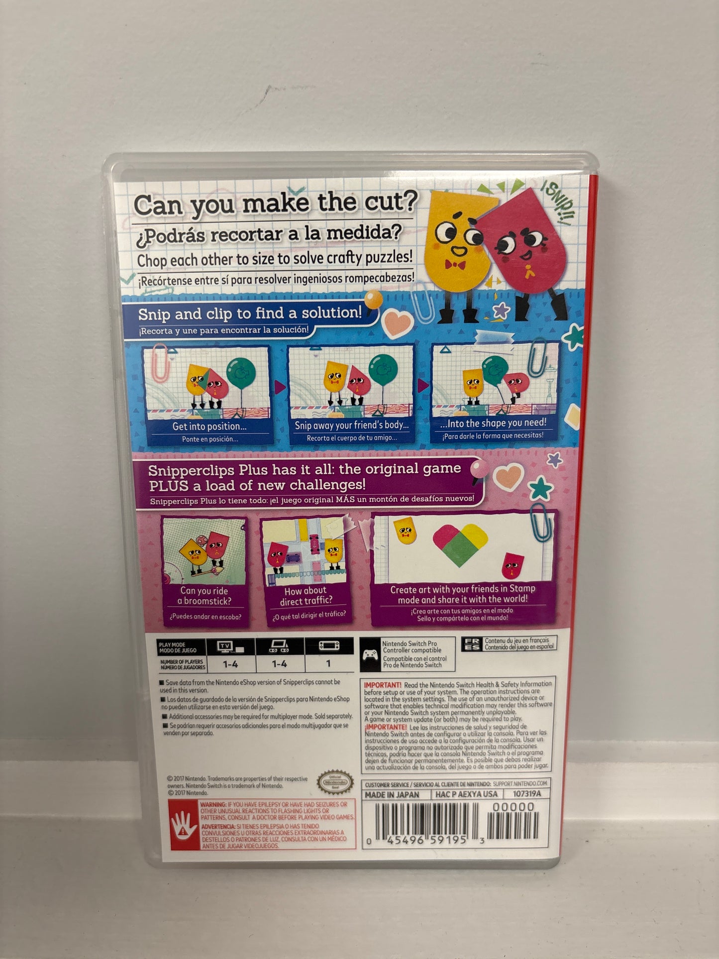 Snipperclips Plus - Nintendo Switch