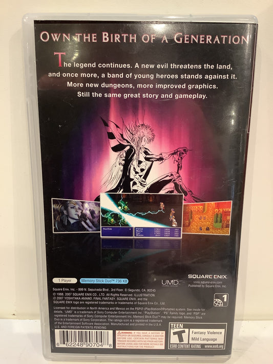 Final Fantasy II - PSP
