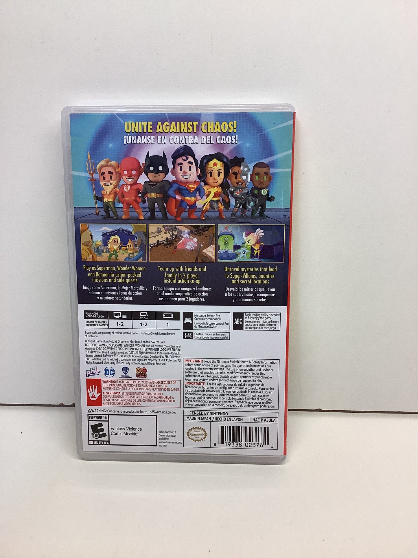 DC's Justice League Cosmic Chaos - Nintendo Switch