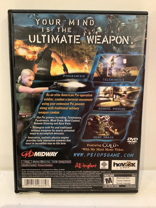 Psi-Ops Mindgate Conspiracy - Playstation 2