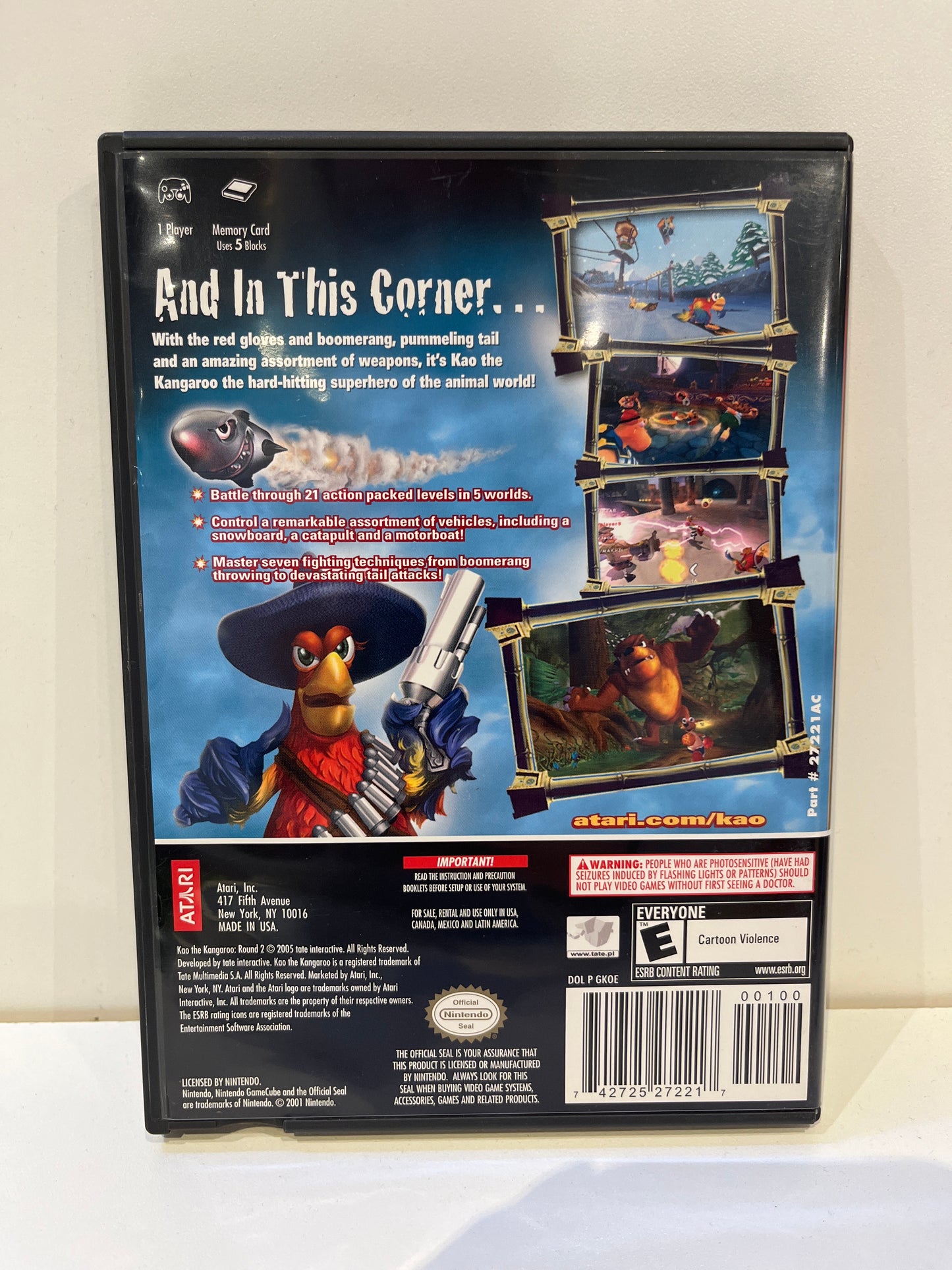 Kao the Kangaroo Round 2 - Gamecube