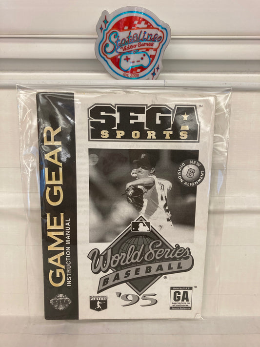 World Series Baseball 95 - Sega Game Gear