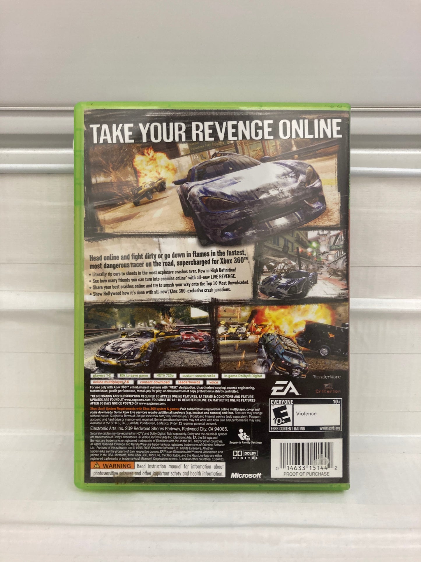 Burnout Revenge - Xbox 360