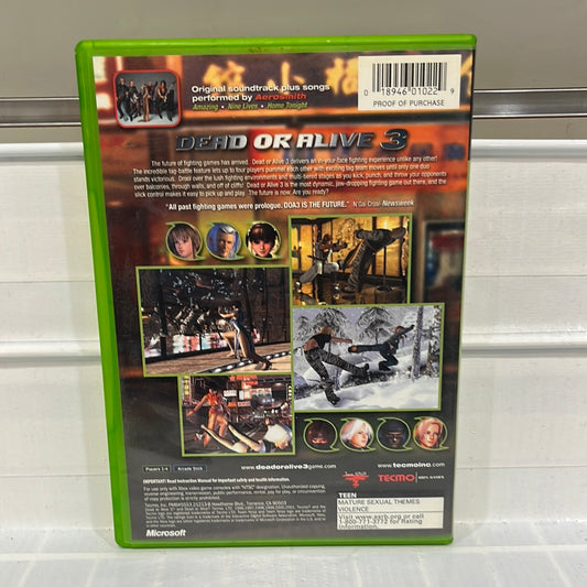 Dead or Alive 3 - Xbox