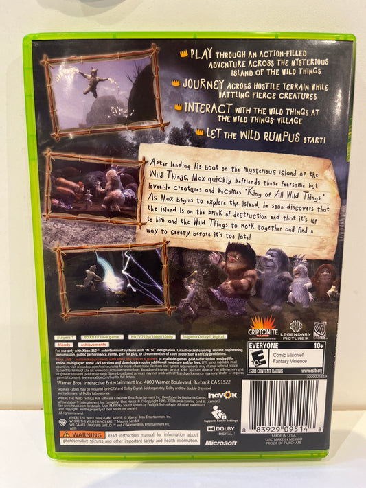 Where the Wild Things Are - Xbox 360