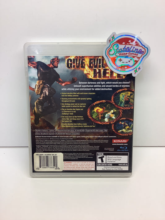 Hellboy Science of Evil - Playstation 3