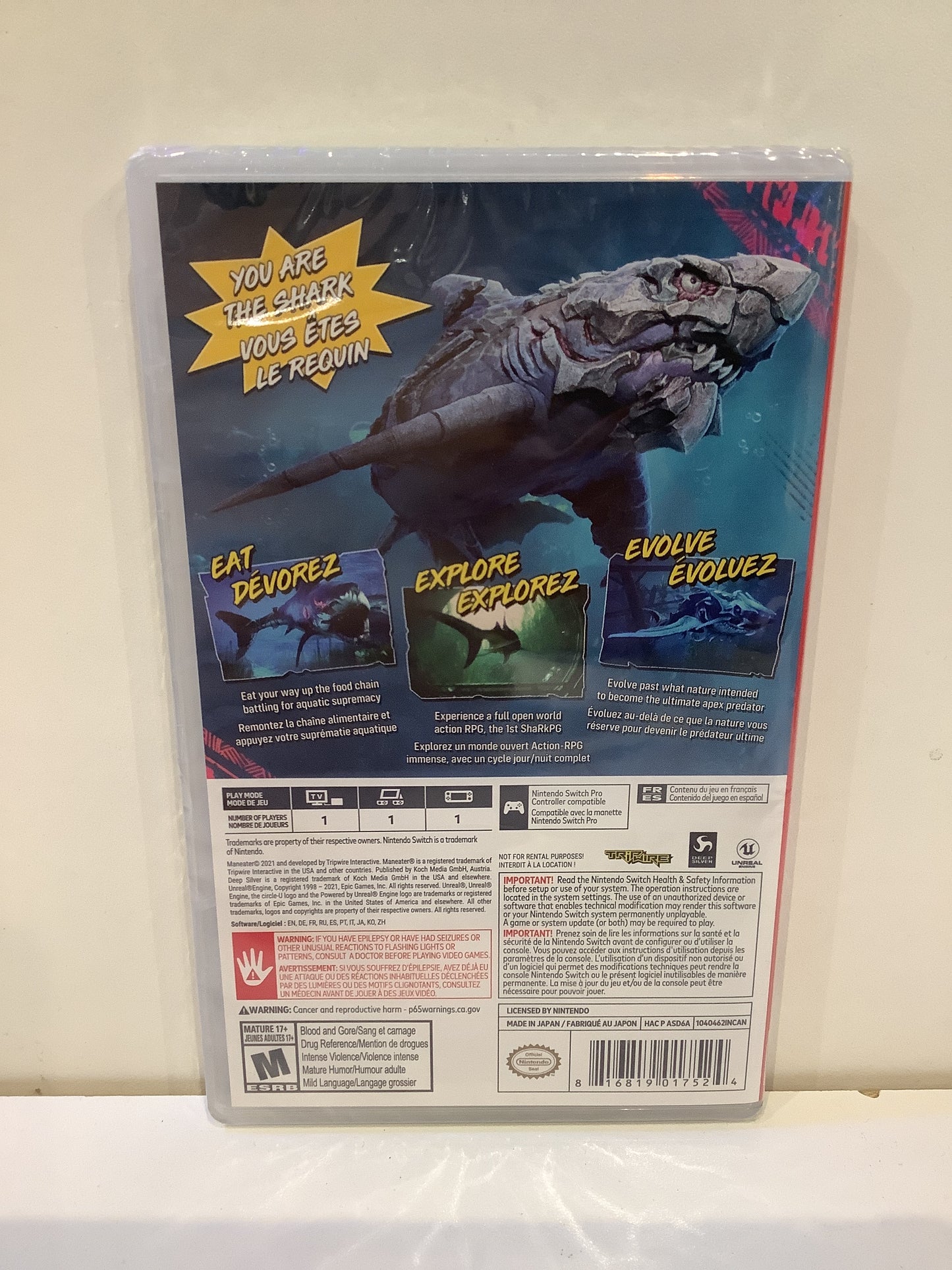 Maneater - Nintendo Switch