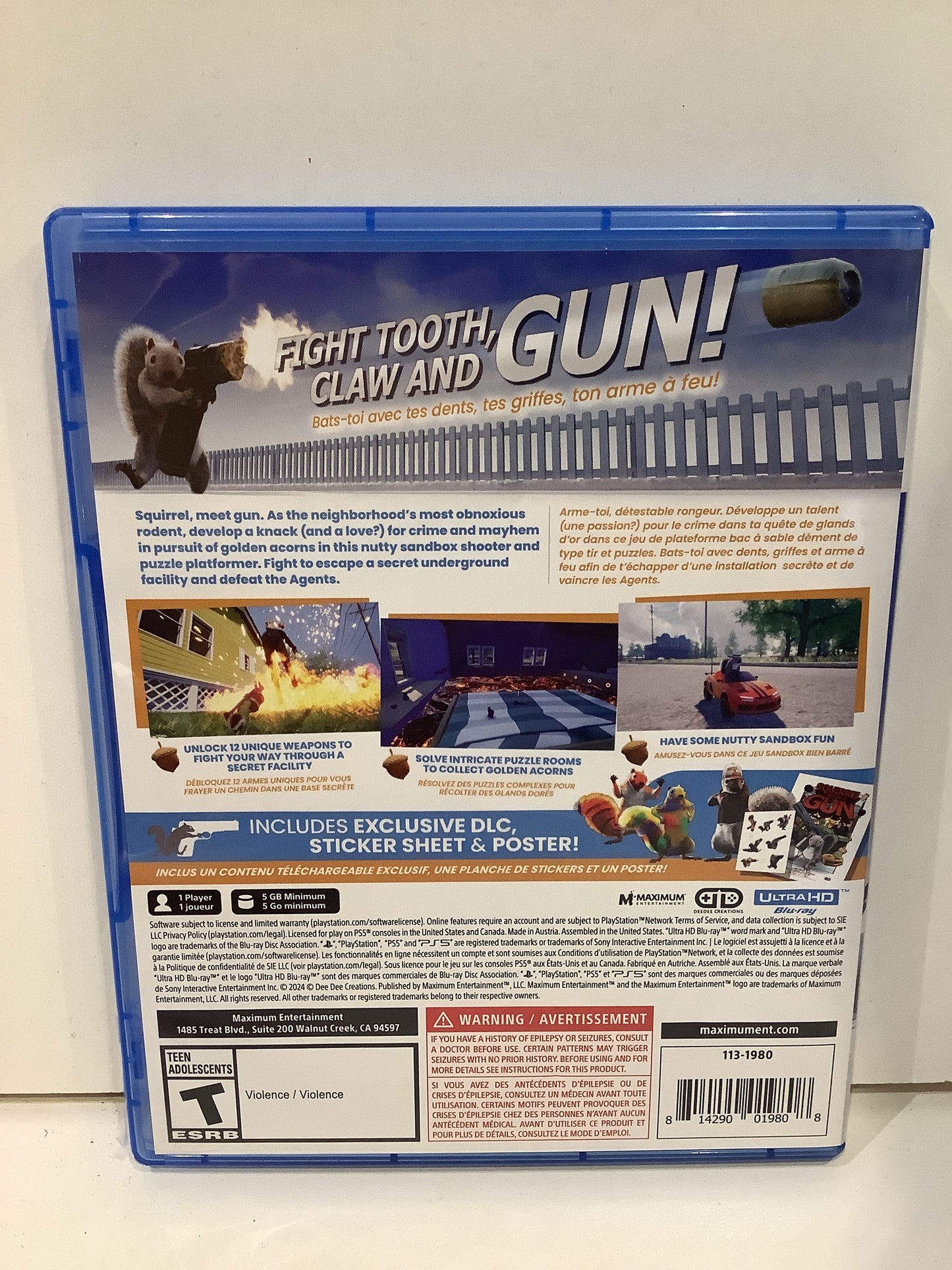 Squirrel With A Gun - PlayStation 5