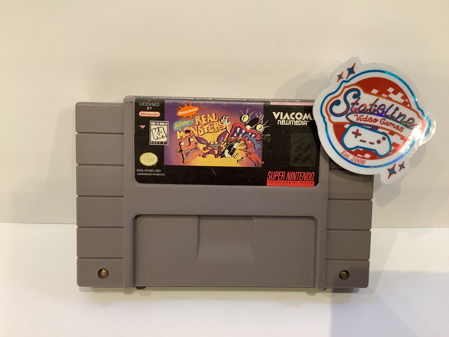 AAAHH Real Monsters - Super Nintendo