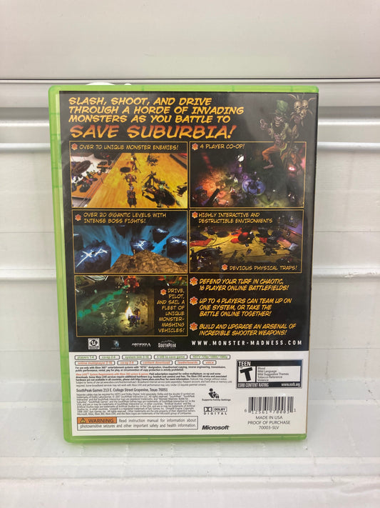 Monster Madness Battle for Suburbia - Xbox 360