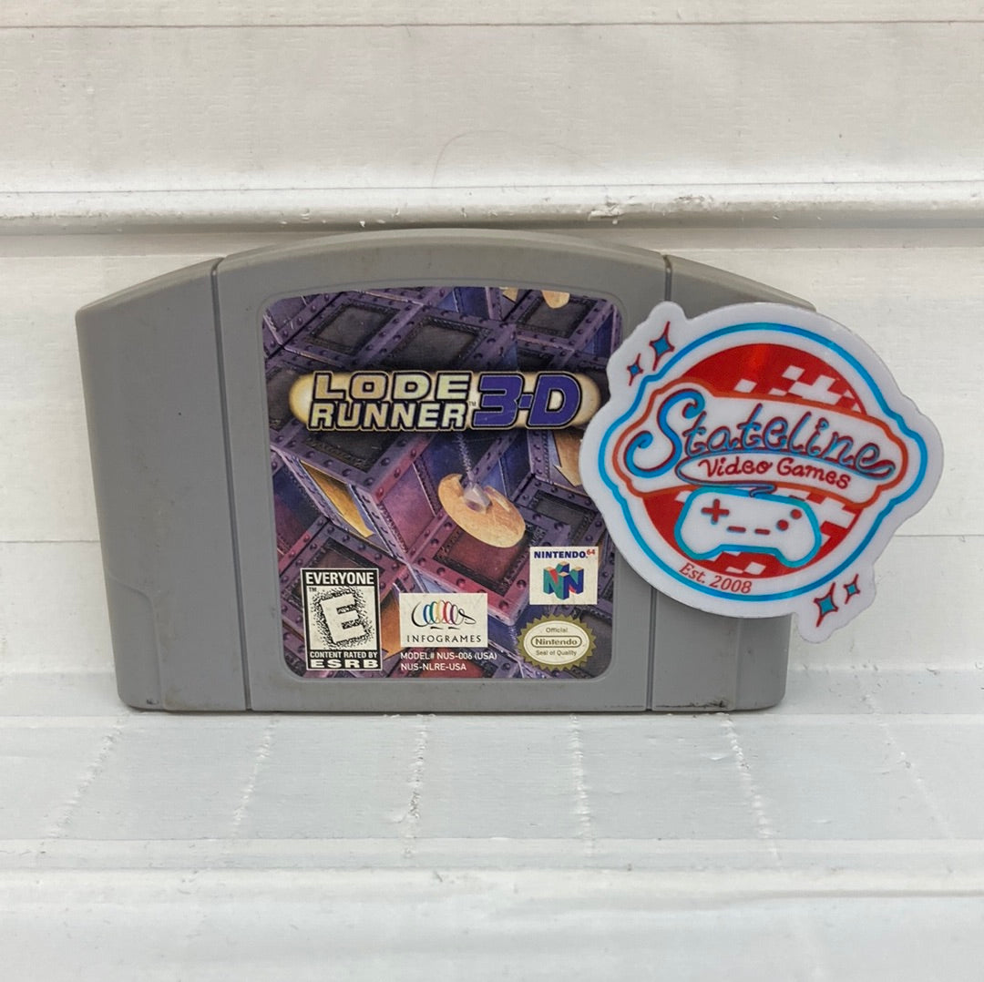 Lode Runner 3D - Nintendo 64