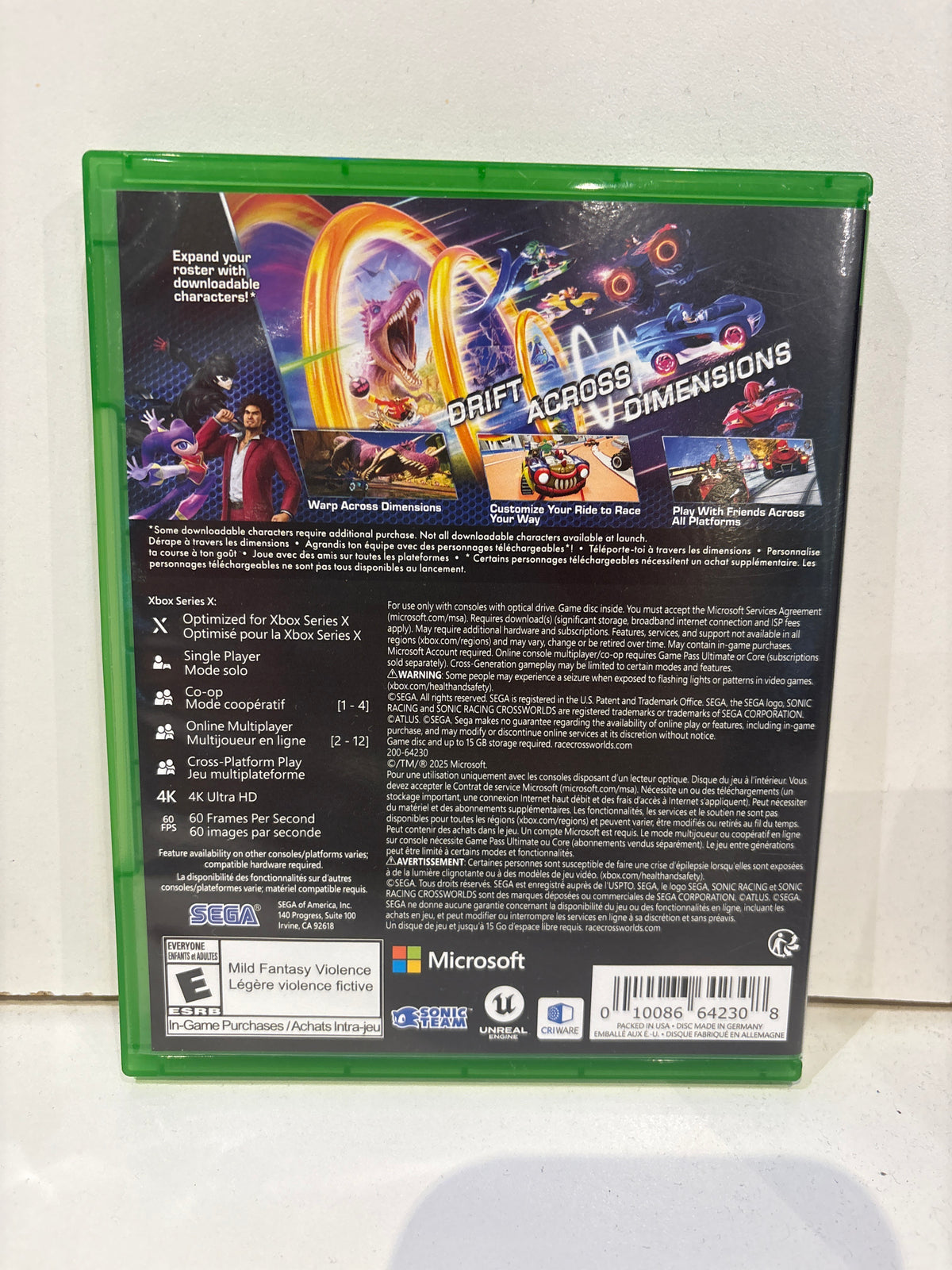 Sonic Racing CrossWorlds - Xbox One