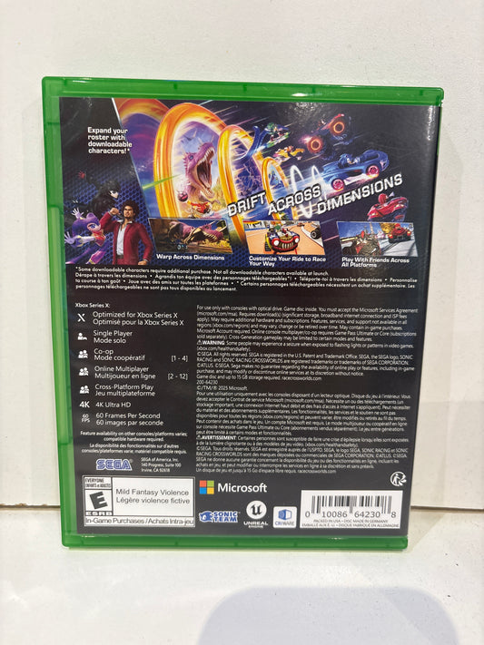 Sonic Racing CrossWorlds - Xbox One