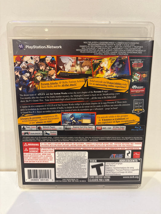 Persona 4 Arena - Playstation 3