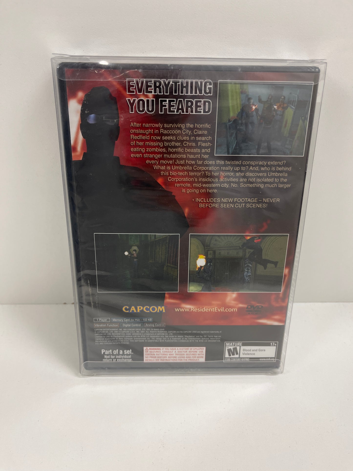 Resident Evil Code Veronica X - Playstation 2