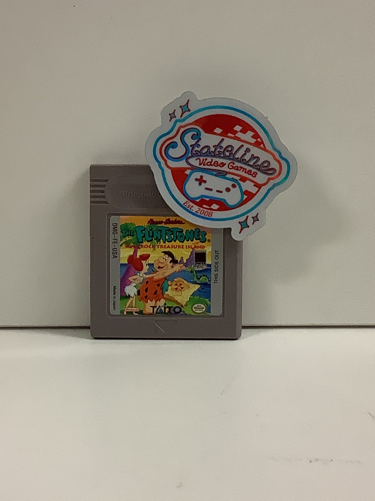 Flintstones King Rock Treasure Island - GameBoy