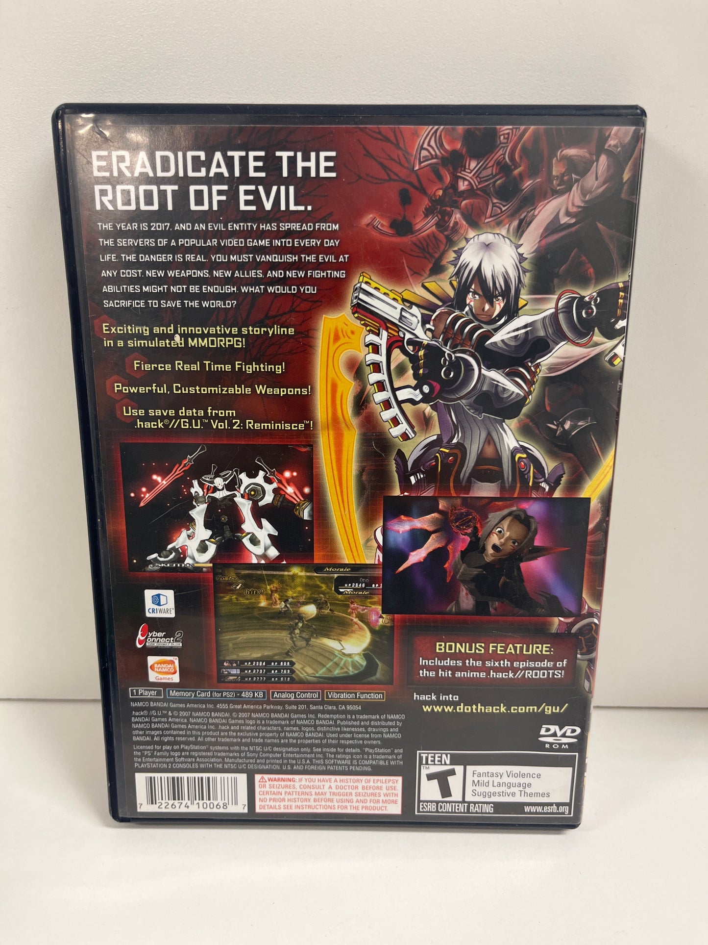 .hack GU Redemption - Playstation 2