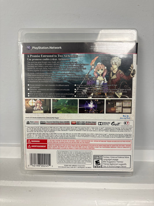 Atelier Escha & Logy: Alchemists of the Dusk Sky - Playstation 3