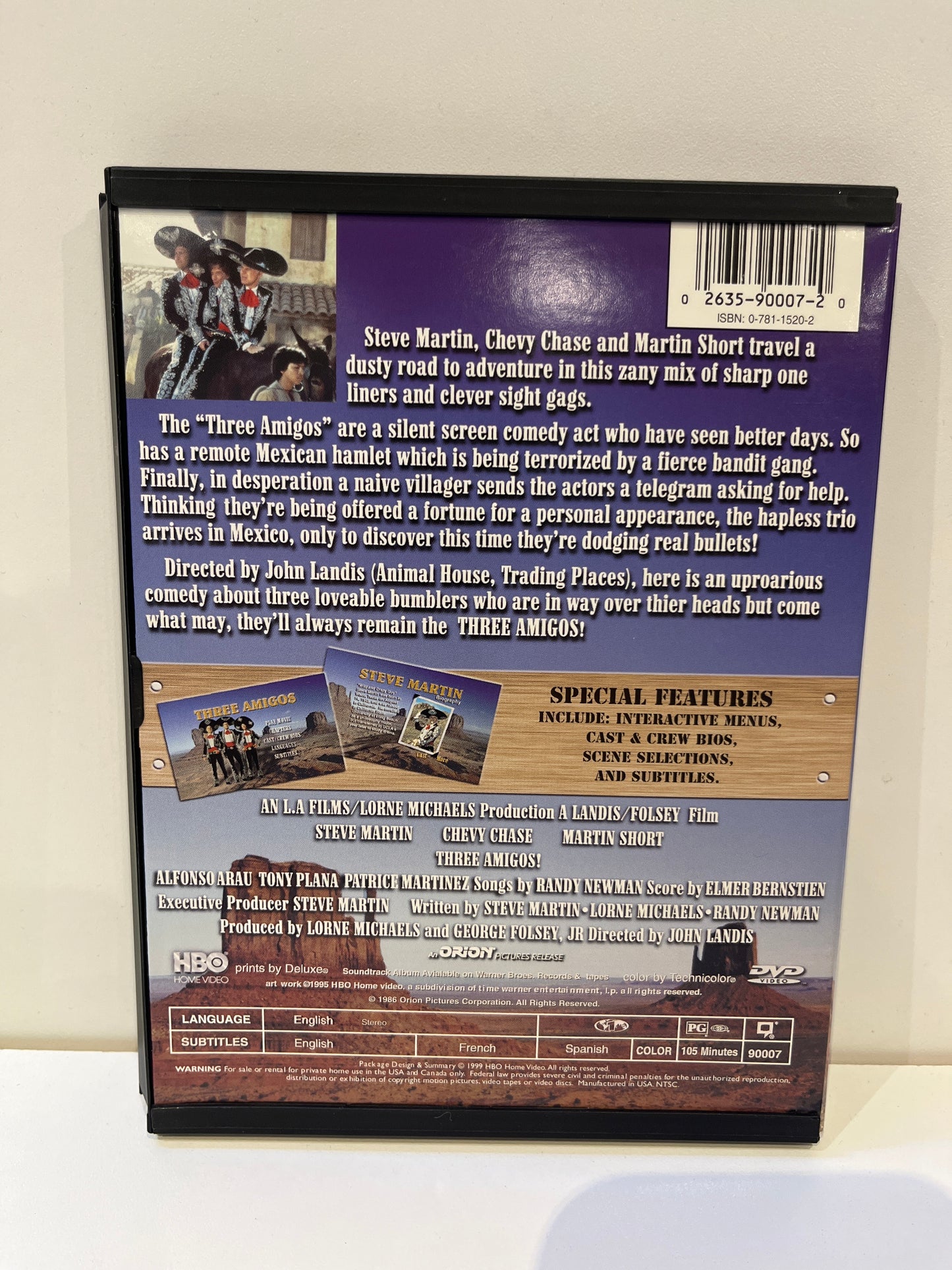 Three Amigos - DVD