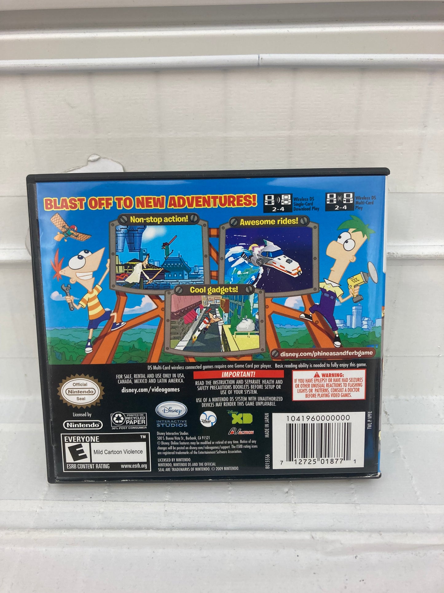Phineas and Ferb Ride Again - Nintendo DS