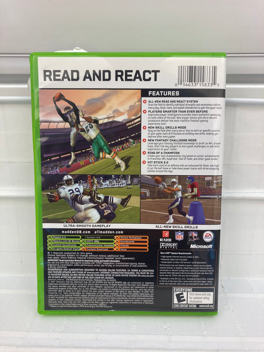 Madden 2008 - Xbox