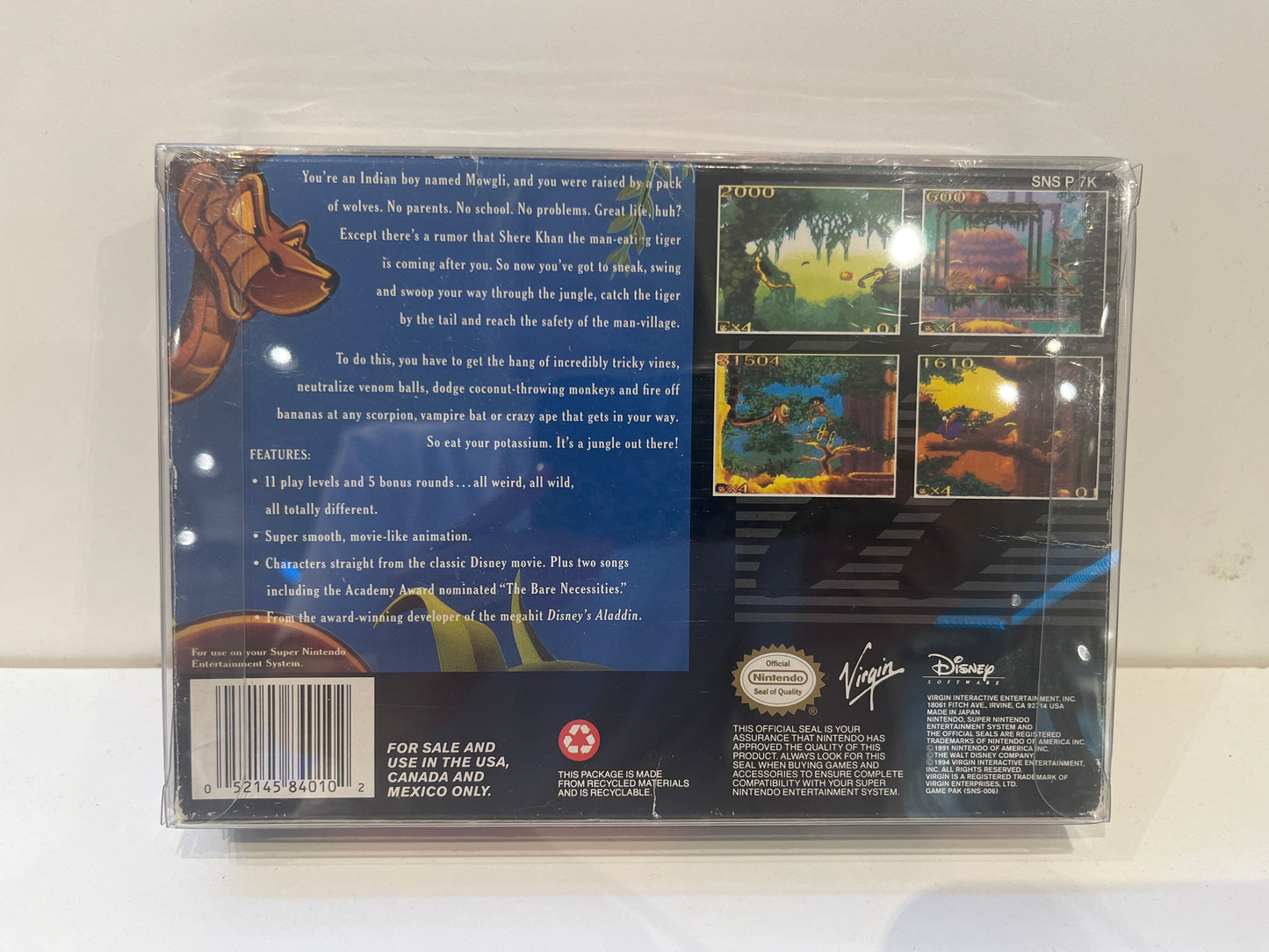 The Jungle Book - Super Nintendo