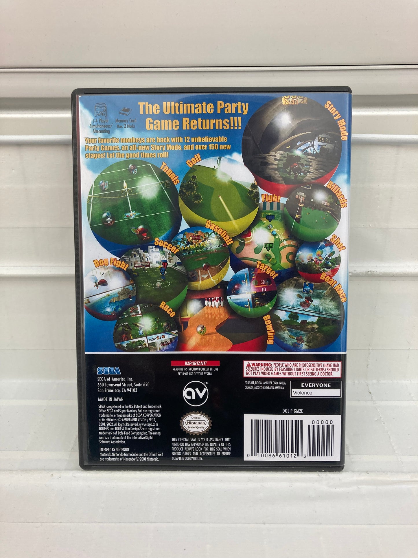 Super Monkey Ball 2 - Gamecube