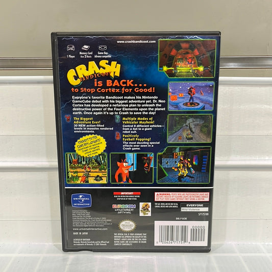 Crash Bandicoot The Wrath of Cortex - Gamecube