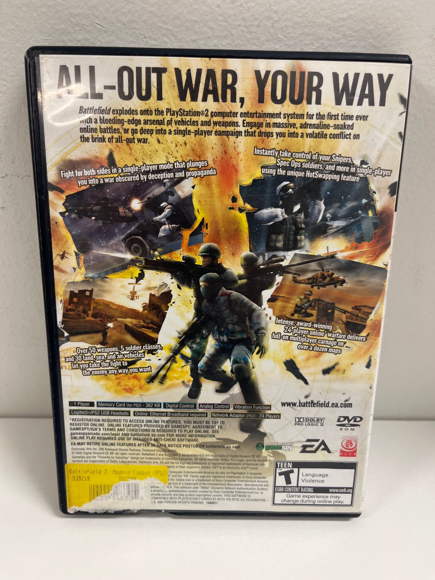 Battlefield 2 Modern Combat - Playstation 2