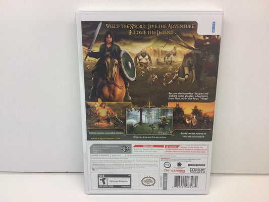 Lord of the Rings: Aragorn's Quest - Wii