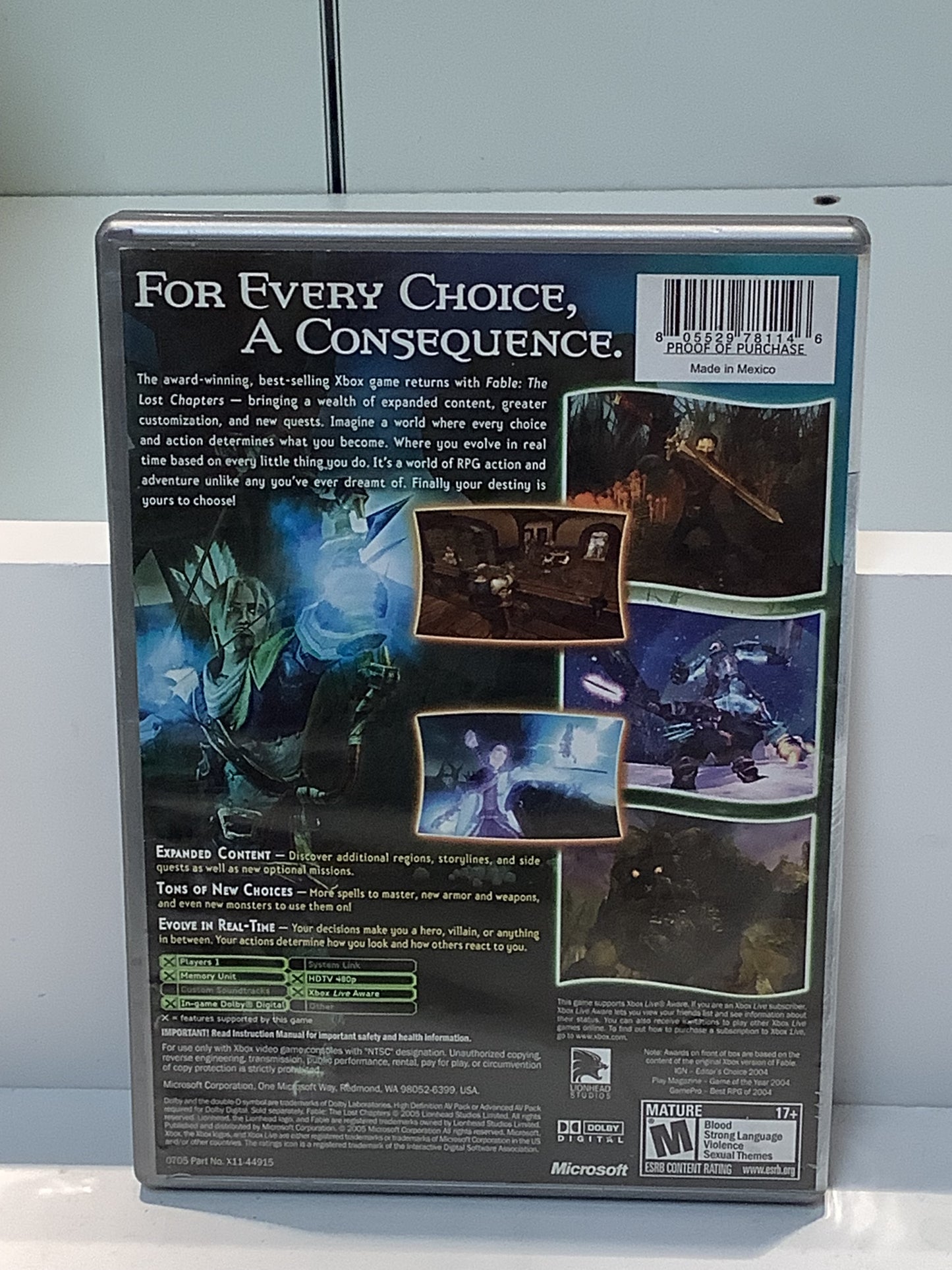 Fable: The Lost Chapters - Xbox