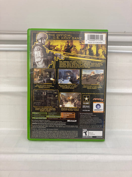 America's Army: Rise of a Soldier - Xbox