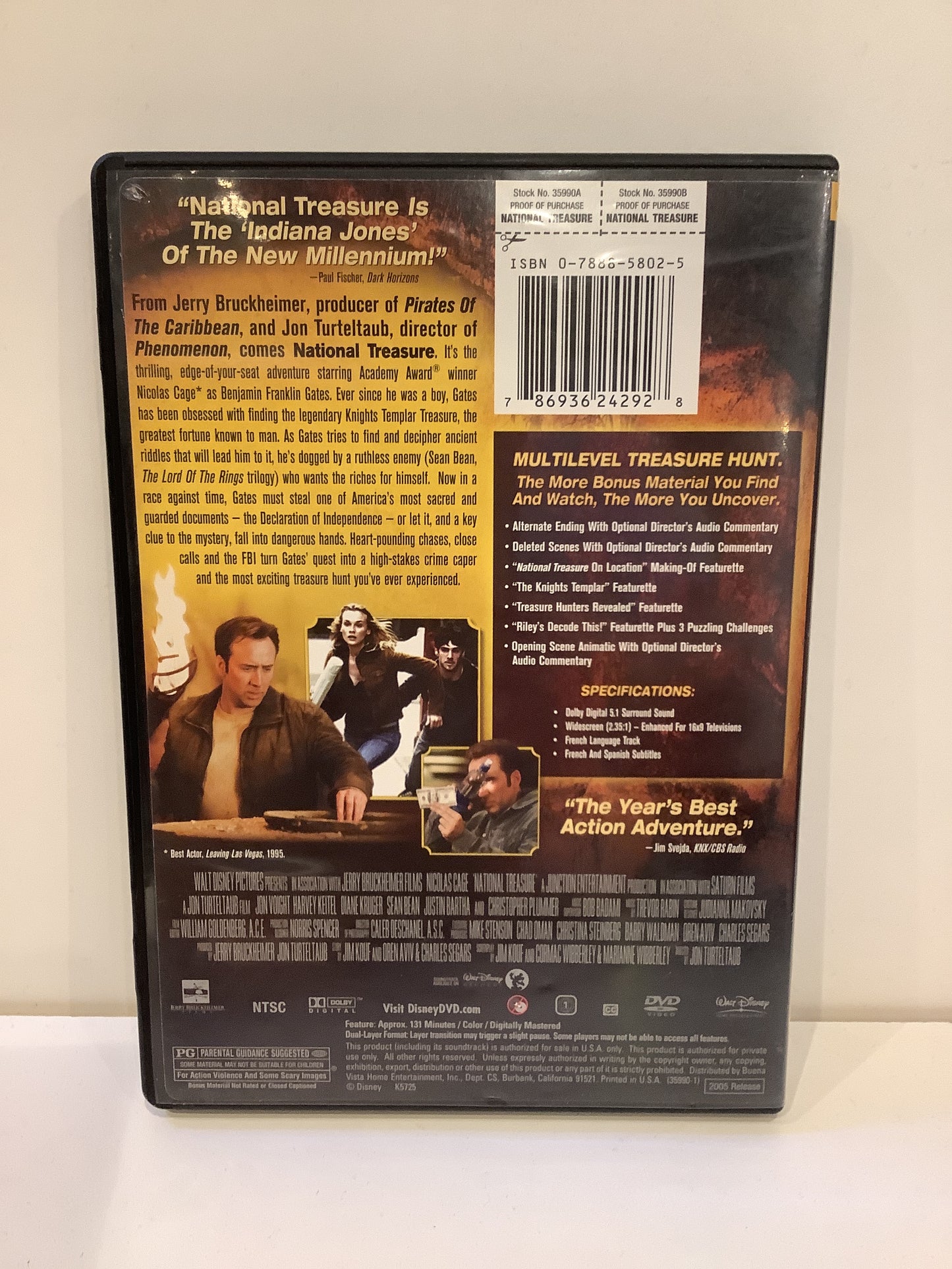 National Treasure - DVD