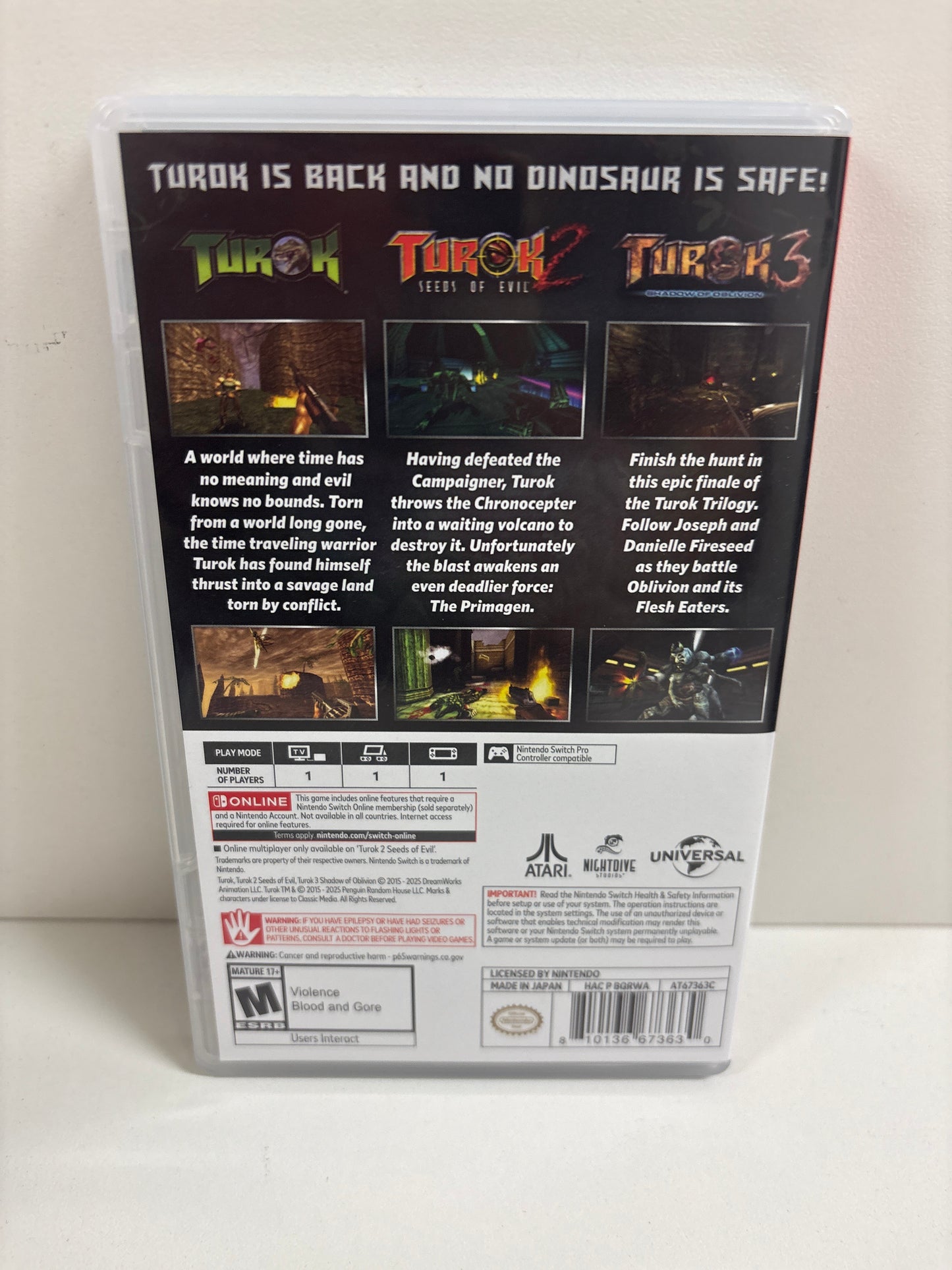 Turok Trilogy Bundle - Nintendo Switch