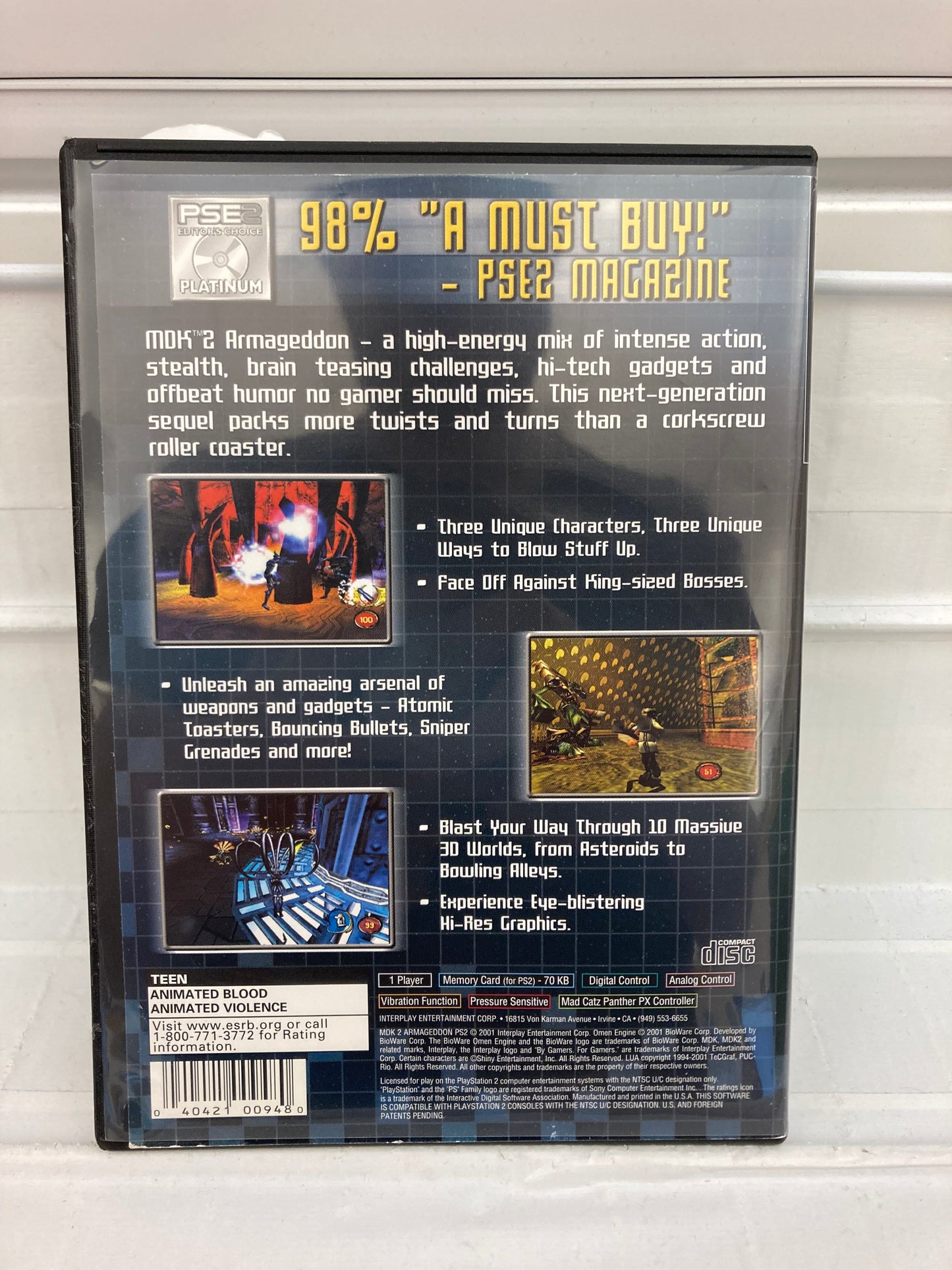 MDK 2 Armageddon - Playstation 2