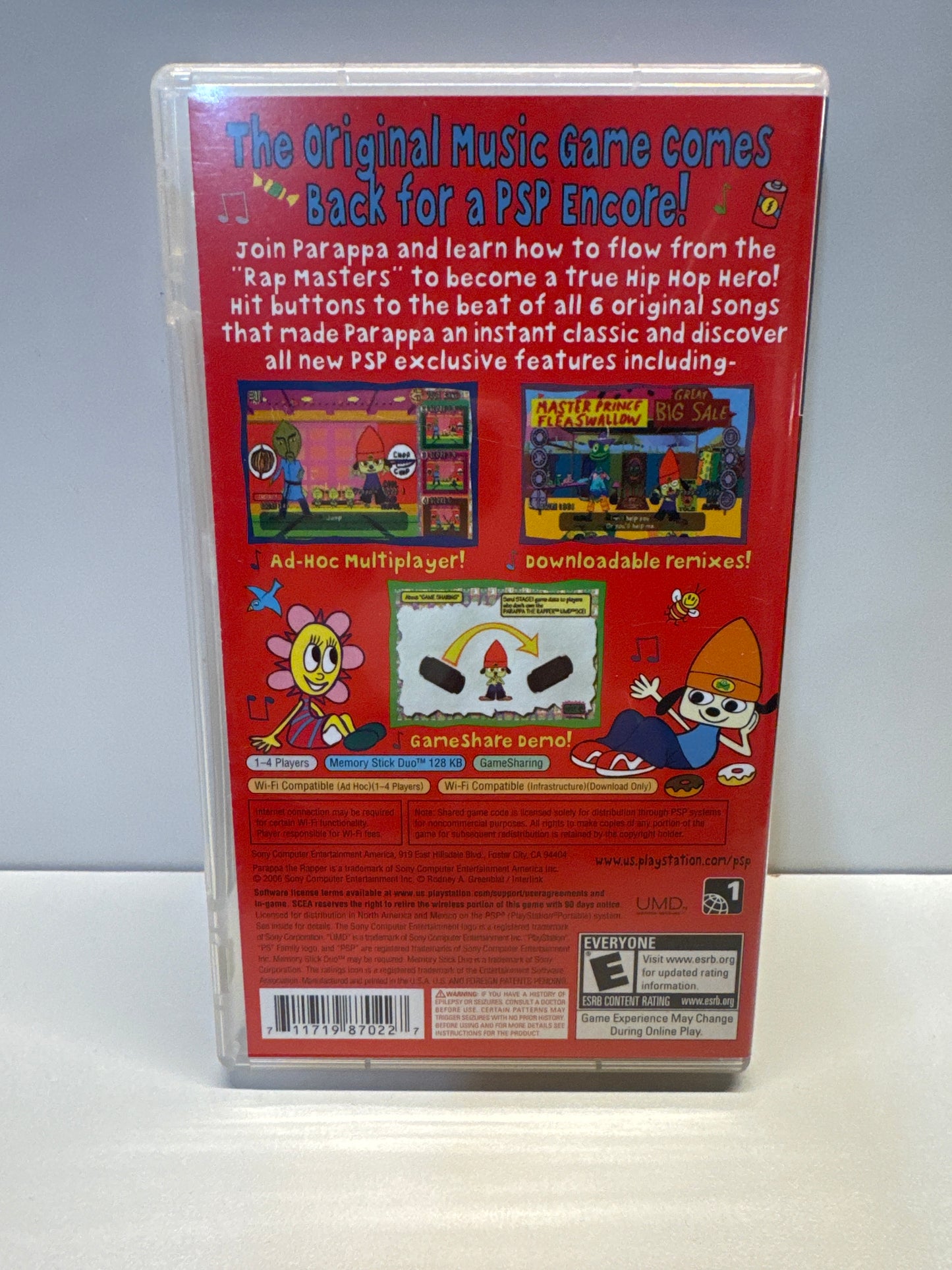 PaRappa the Rapper - PSP