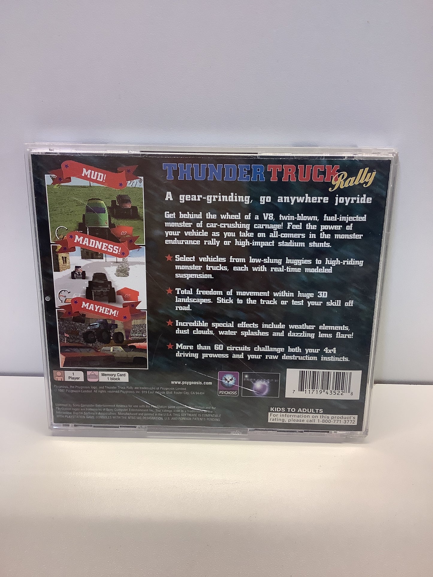 Thunder Truck Rally - Playstation