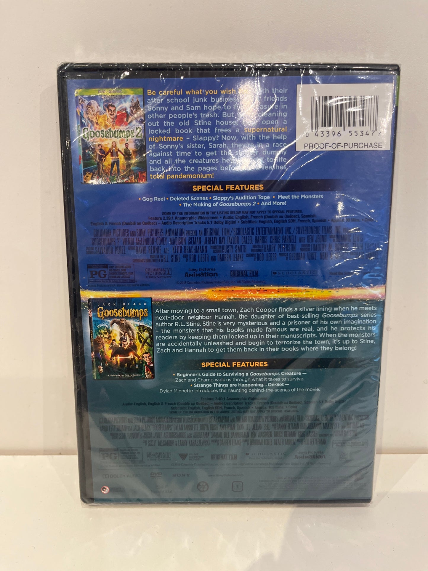 Goosebumps 1 + 2 - DVD