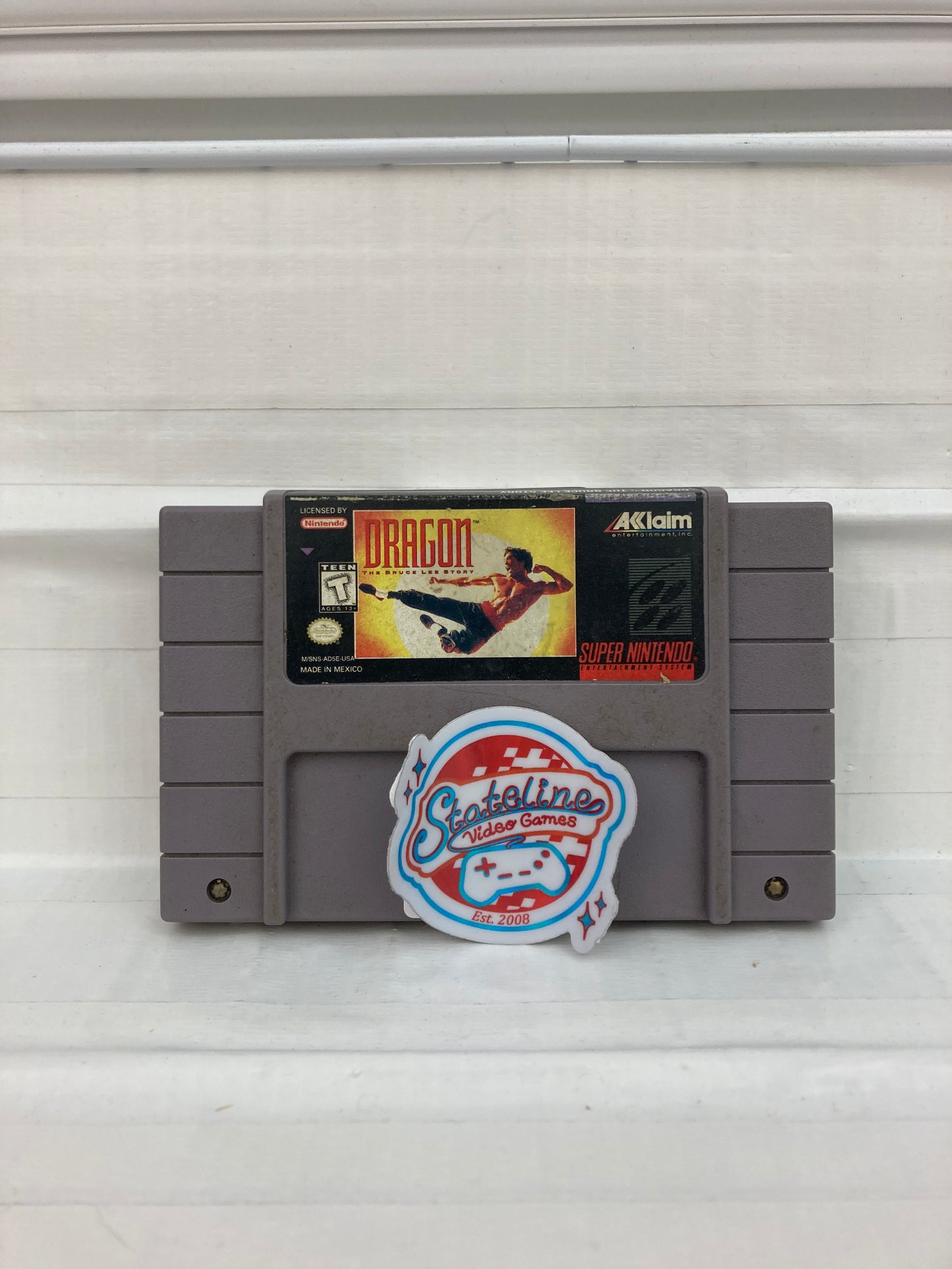 Dragon: The Bruce Lee Story - Super Nintendo