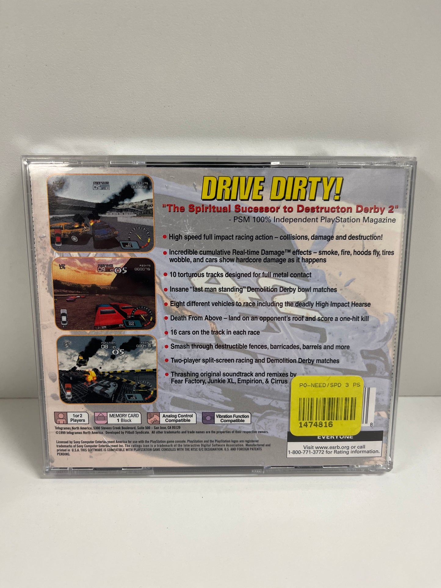 Demolition Racer - Playstation