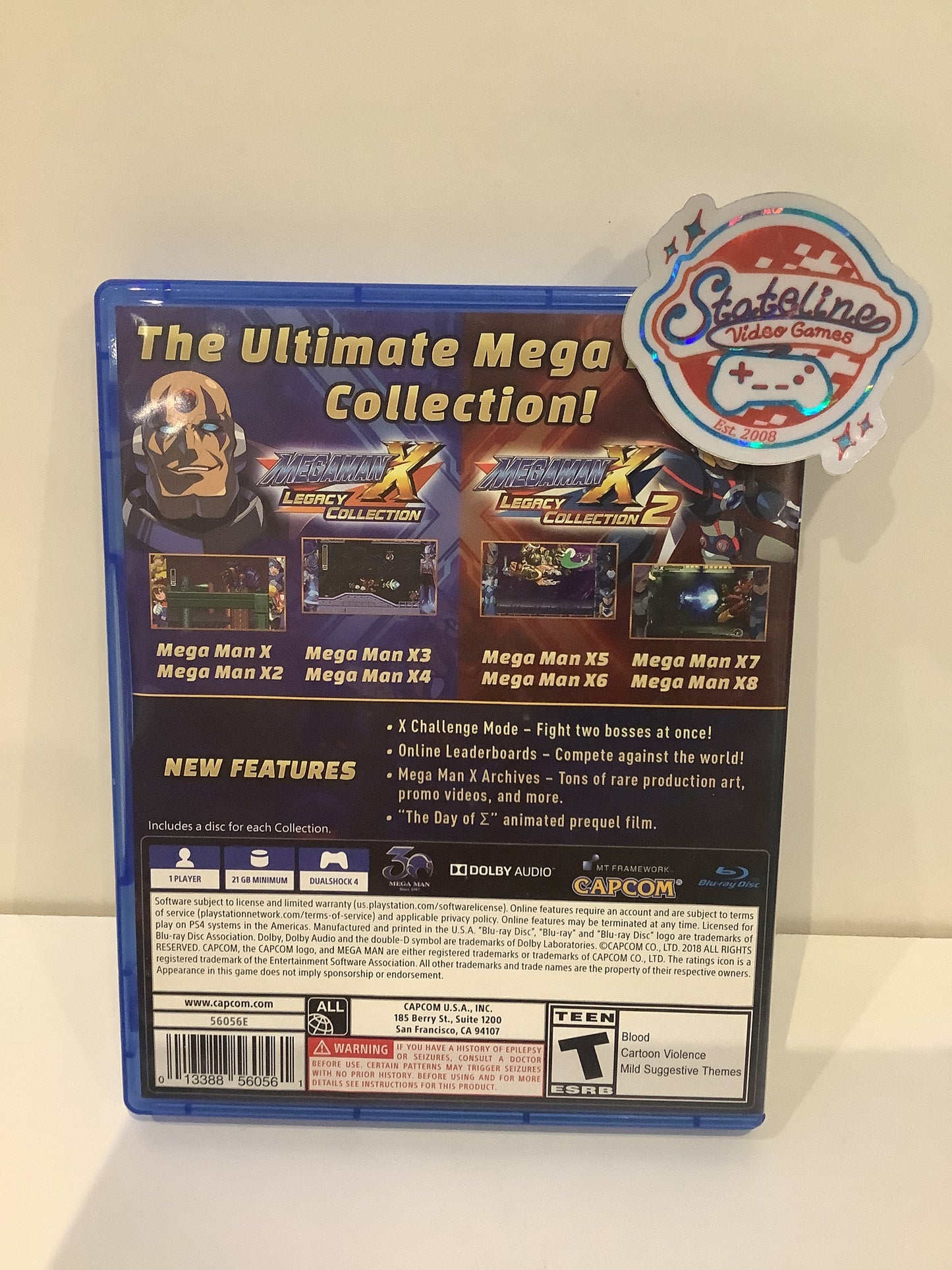 Mega Man X Legacy Collection 1 + 2 - Playstation 4