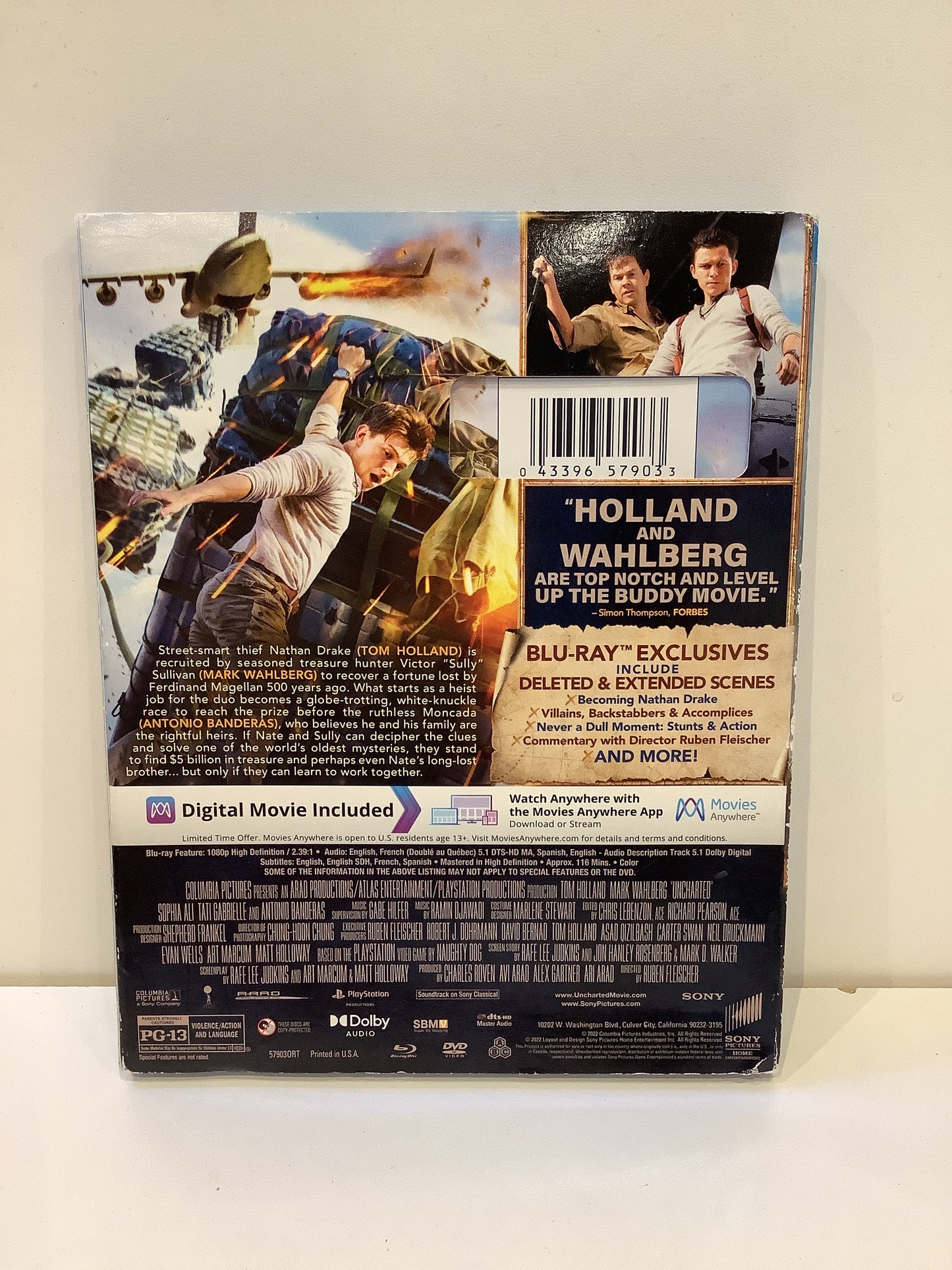 Uncharted - Blu-Ray