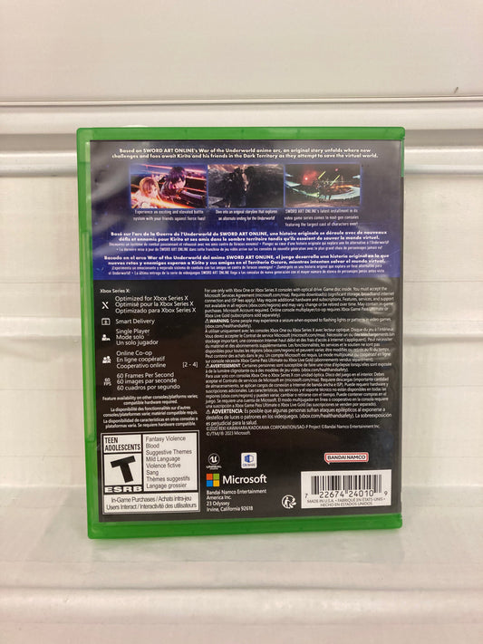 Sword Art Online: Last Recollection - Xbox Series X