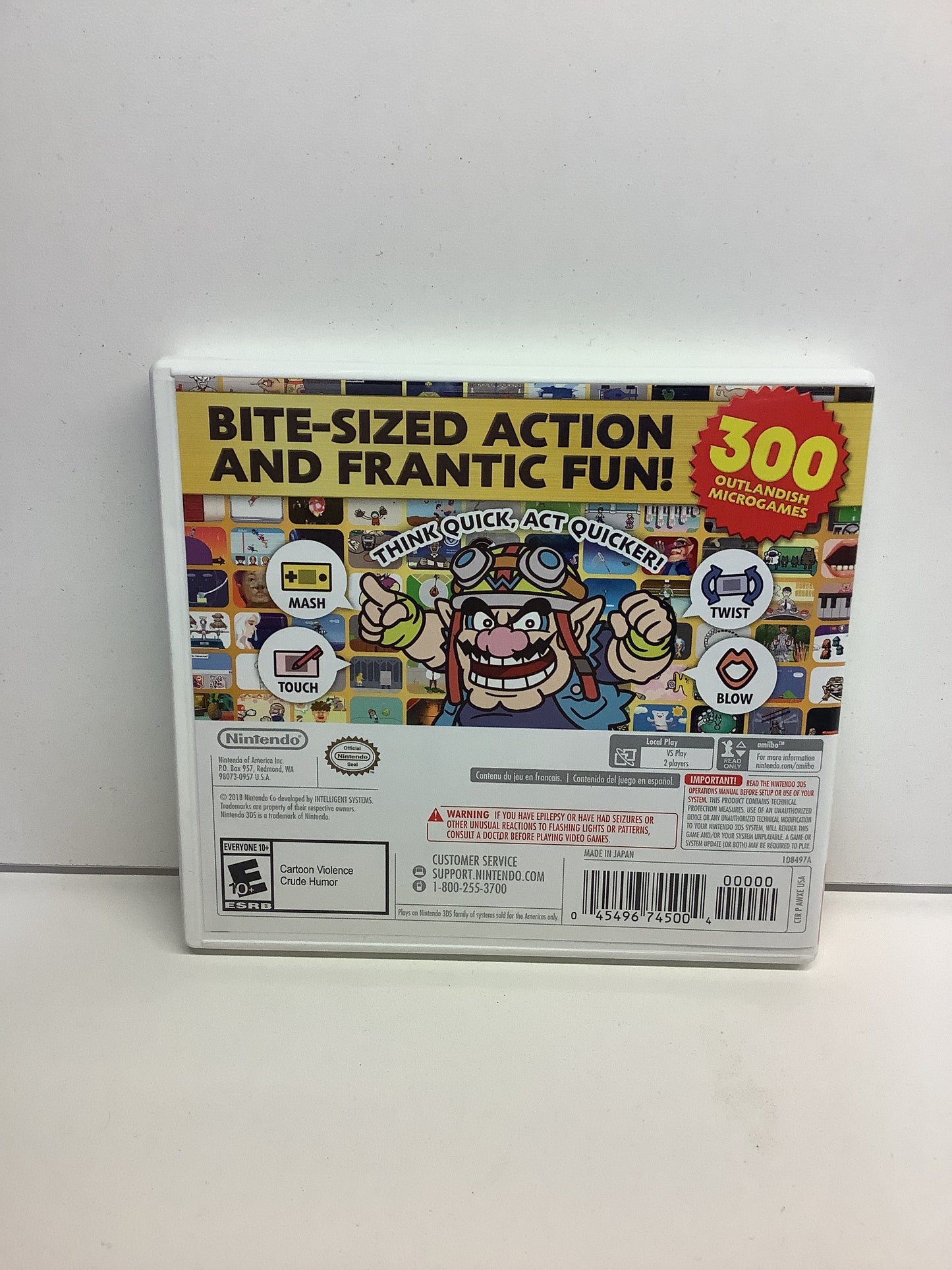 Wario Ware Gold - Nintendo 3DS
