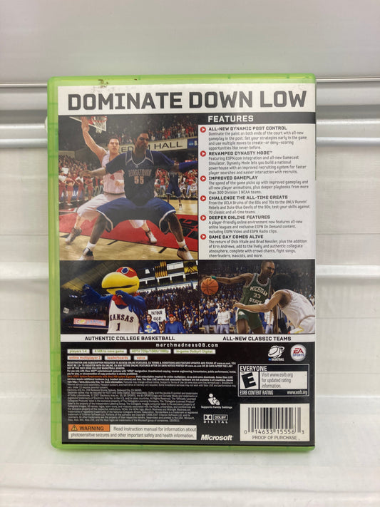 NCAA March Madness 08 - Xbox 360