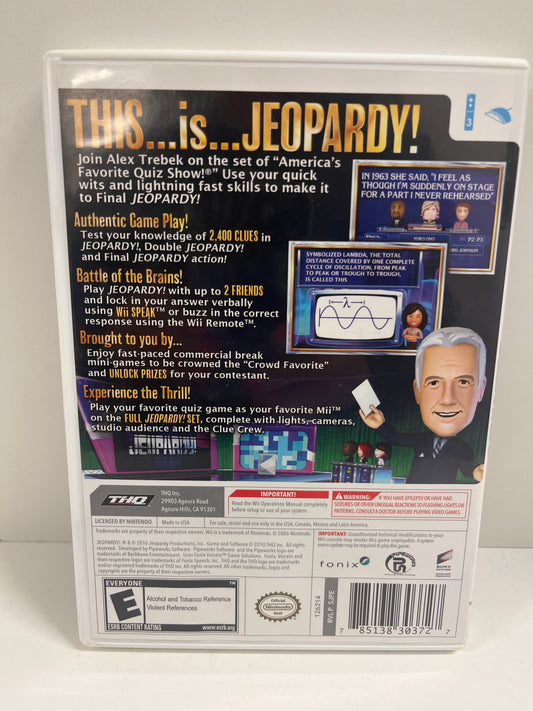 Jeopardy - Wii