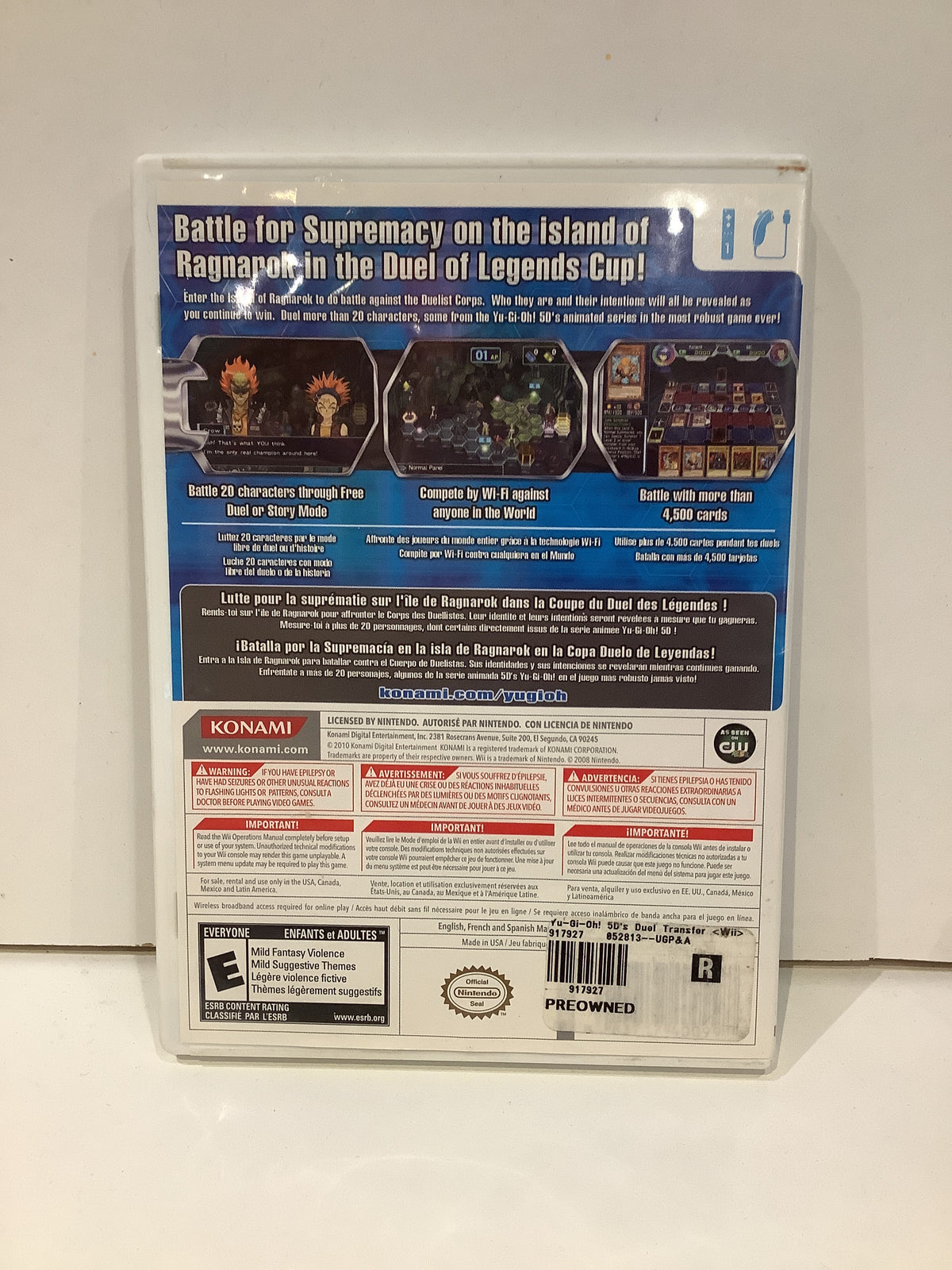 Yu-Gi-Oh 5D's Duel Transer - Wii