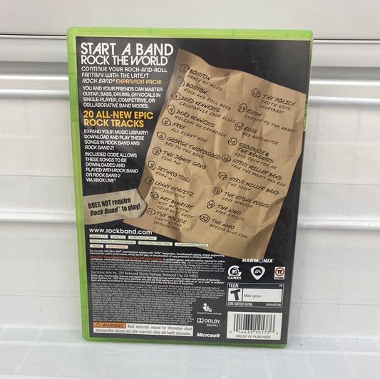 Rock Band Track Pack: Classic Rock - Xbox 360