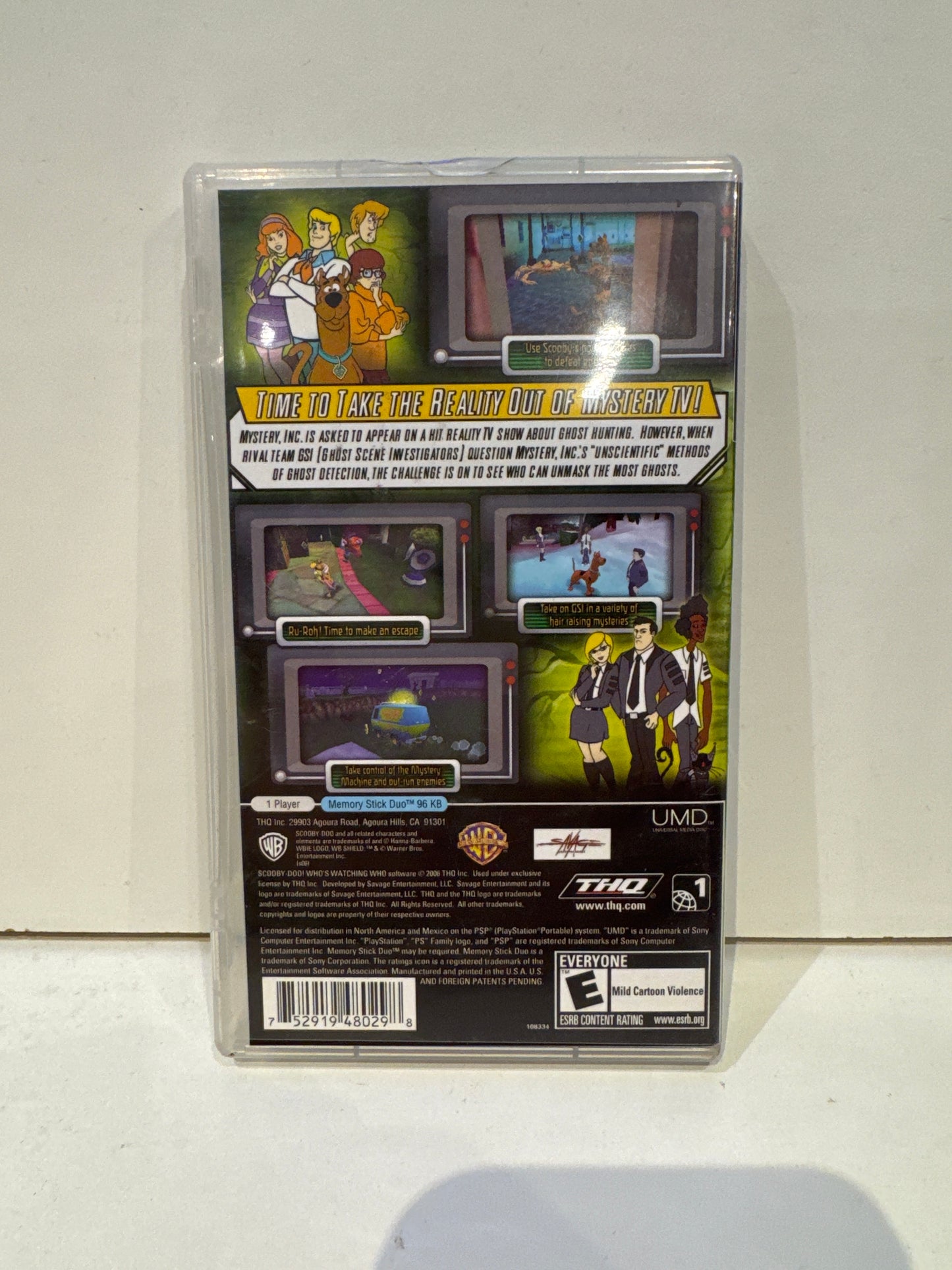 Scooby Doo Who's Watching Who - PSP